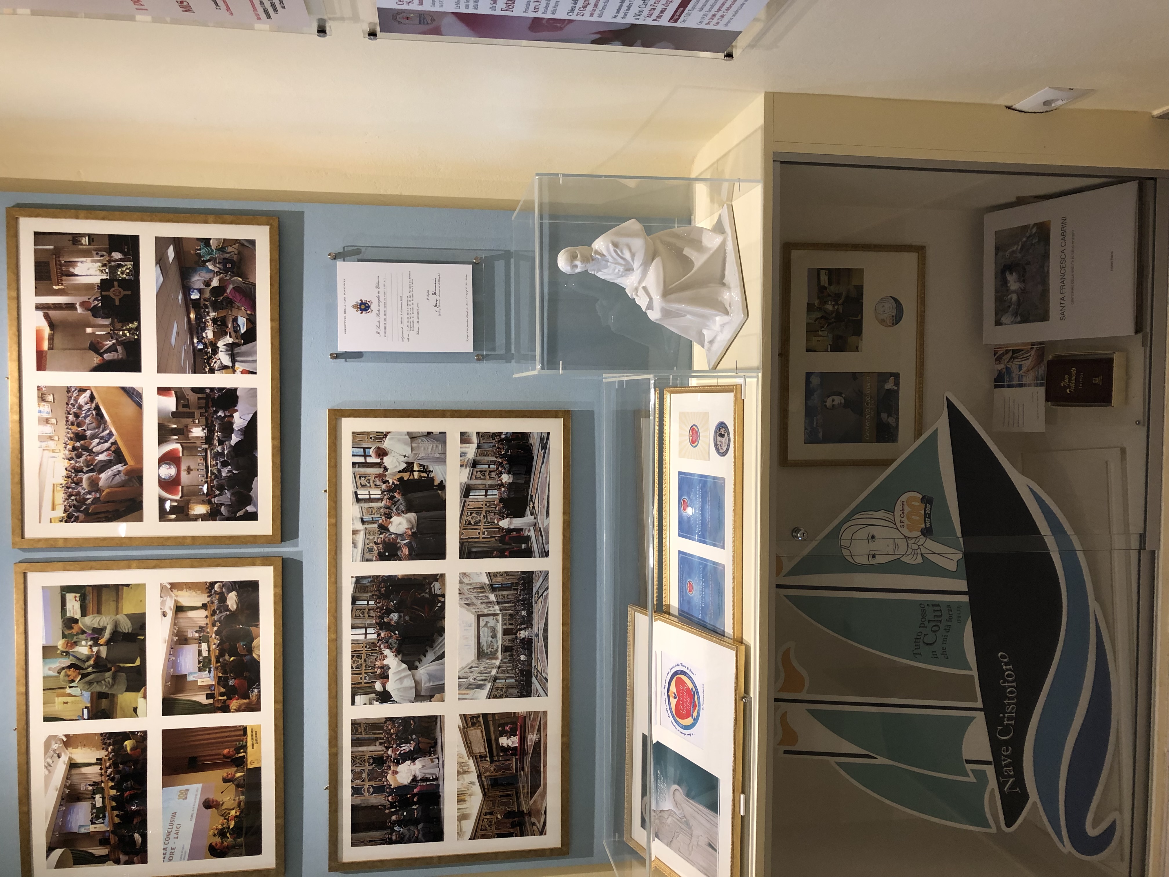 Museo Cabriniano: "San Pio X e Santa Francesca Cabrini", Codogno